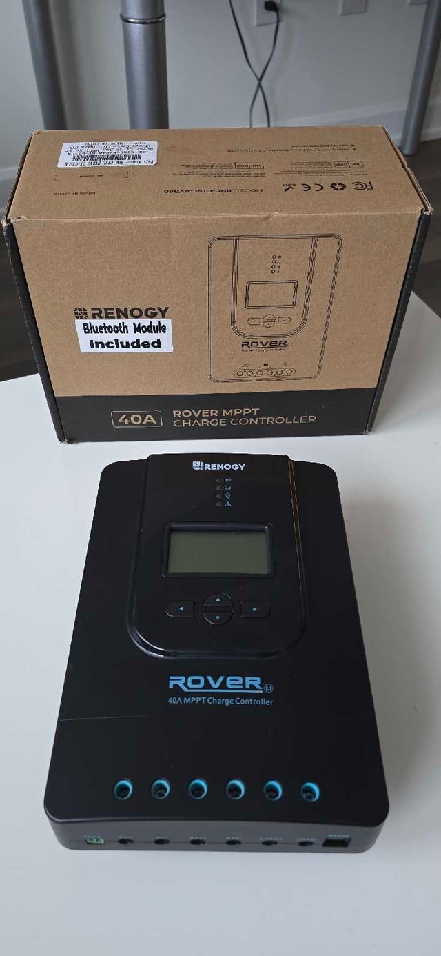 Rover 40 Amp MPPT Solar Charge Controller w/ Bluetooth - photo 3
