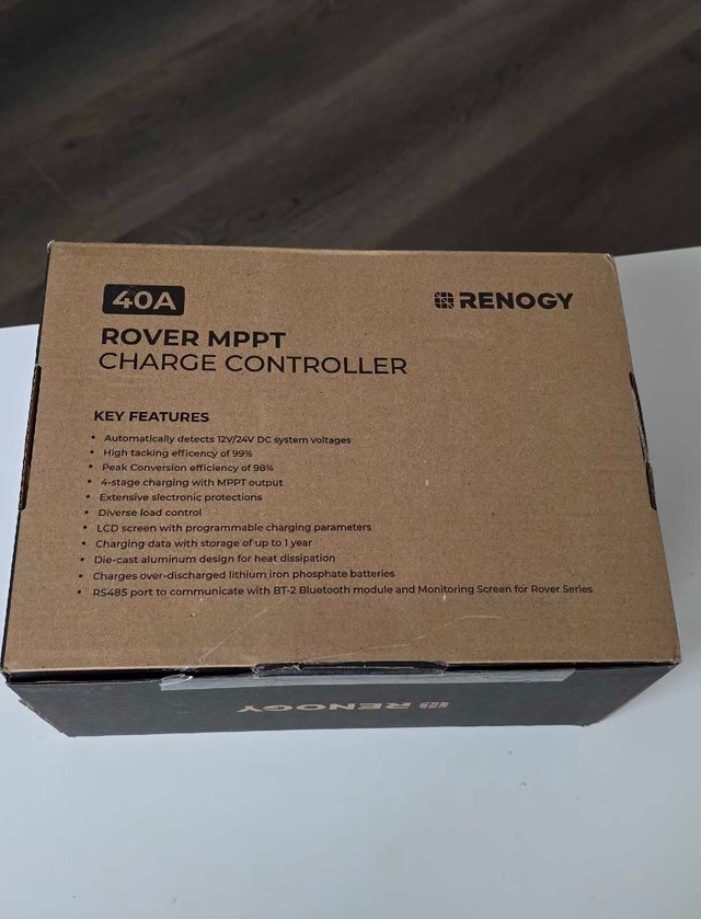 Rover 40 Amp MPPT Solar Charge Controller w/ Bluetooth - photo 4