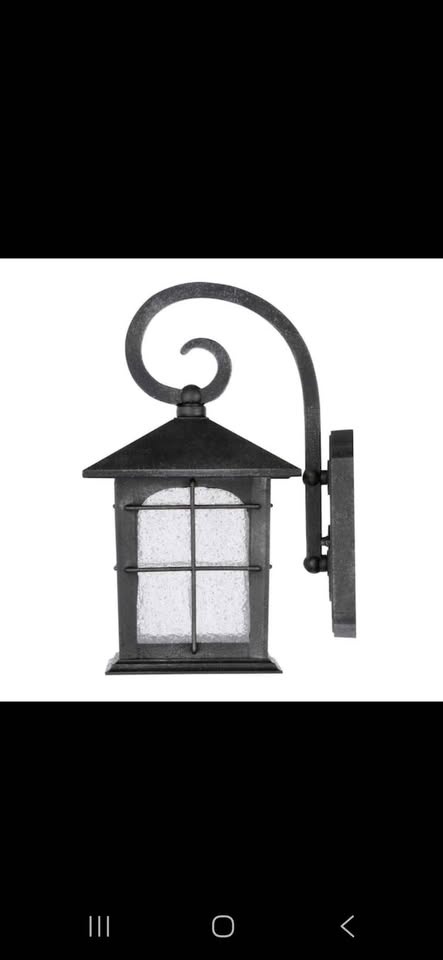 Brimfield 12.75 in. Aged Iron LED Outdoor Light - photo 2