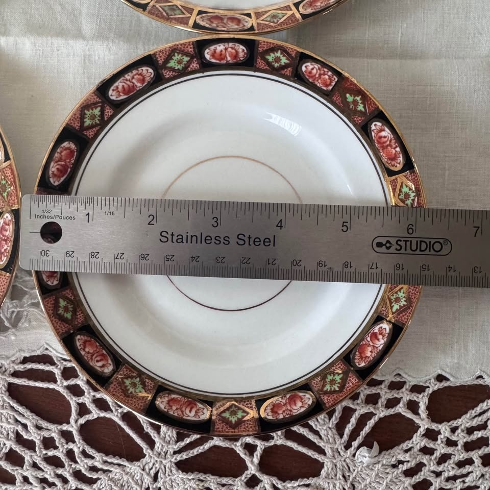 4 Royal Albert "Imari" Side Plates - photo 5