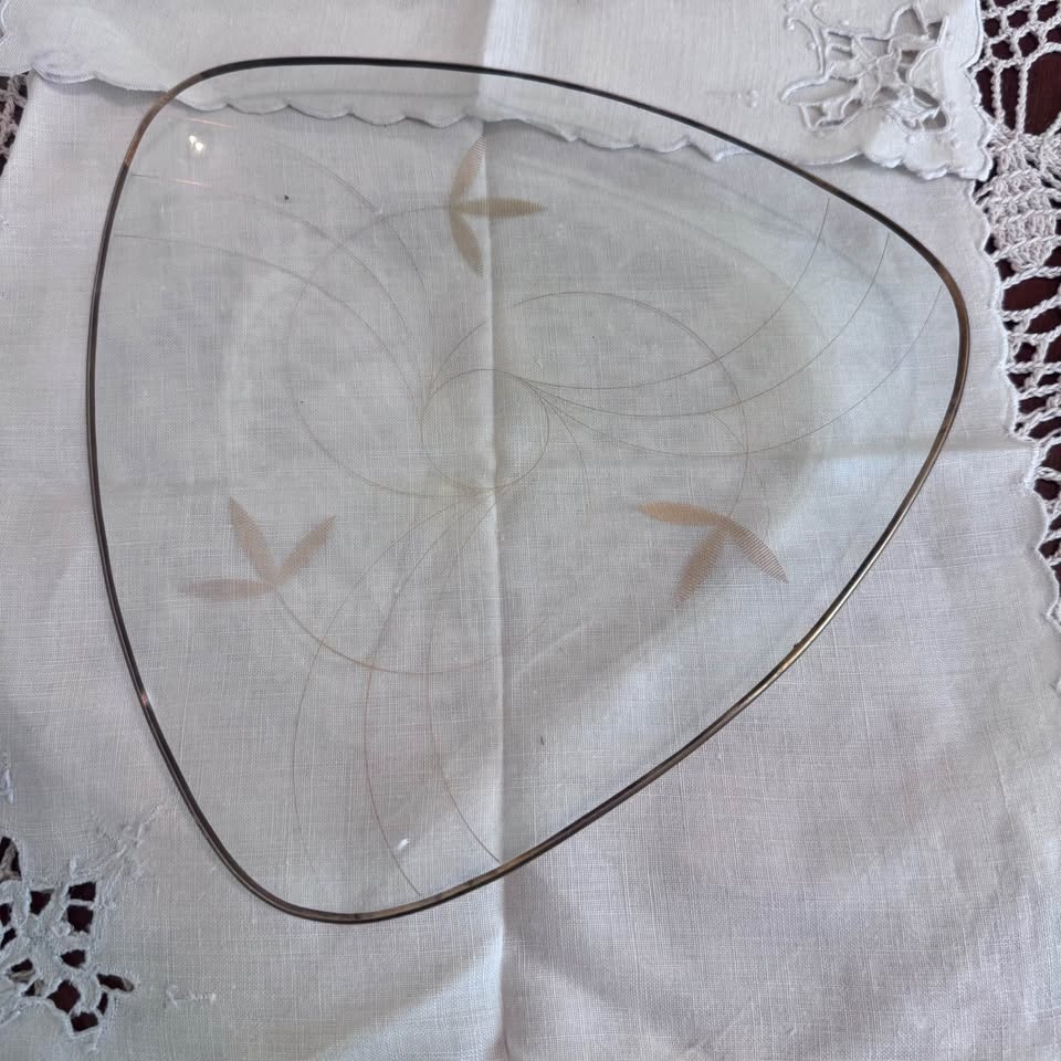 Atomic Age MCM Serving Dish with 6 Side Dishes - photo 2
