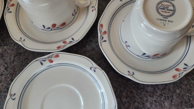 Noritake Gold Cuisine Copper Bud Tea Set - photo 5