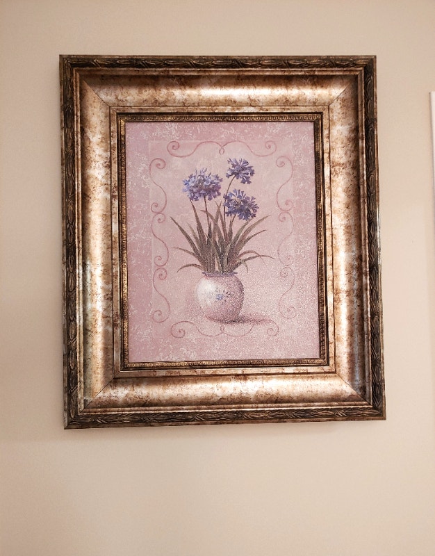 Floral Picture with wide frame - photo 2