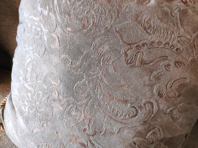 Pair of Sage Damask Decorative Pillows - photo 5