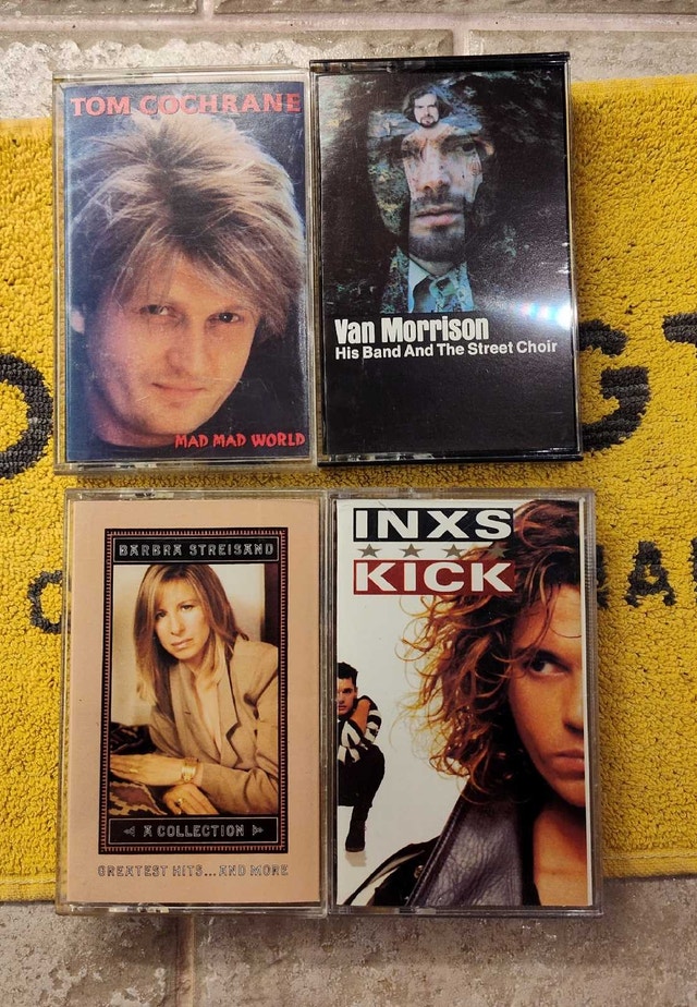 Music Cassette Tapes vintage