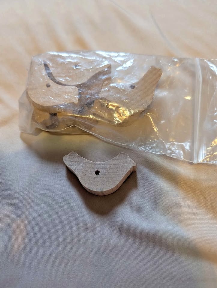 Handmade wood nuggets