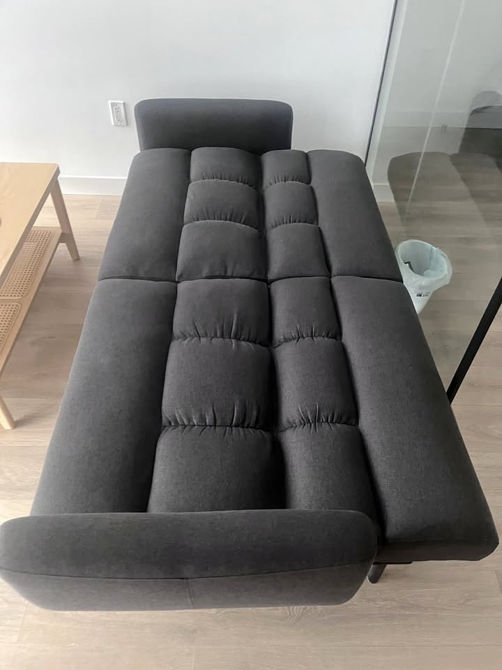 Ollie Futon Sofa Bed with Box Tufting