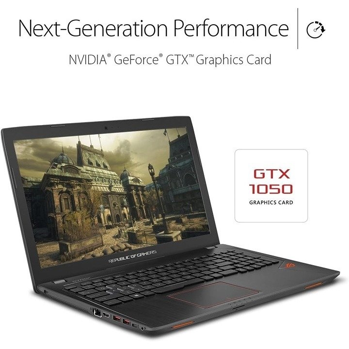ASUS ROG Gaming Laptop 15.6" Core i7 16GB RAM 1TB GTX 1050 - photo 2