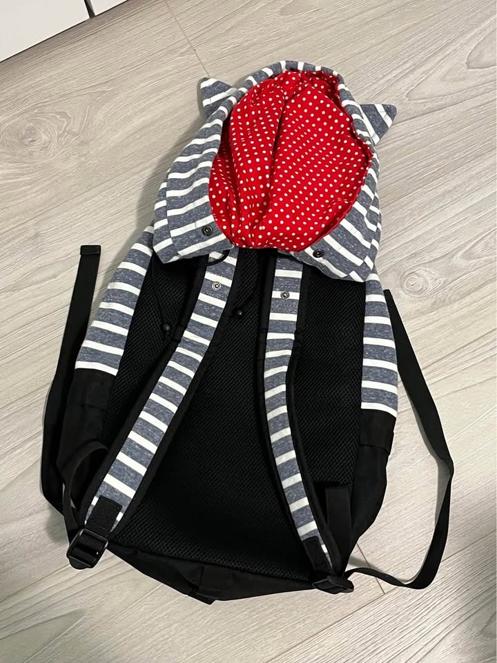 Cat Ear Hooded Backpack - photo 4