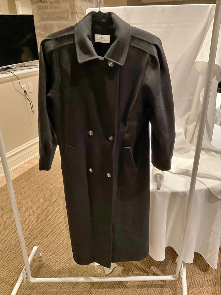 Vintage Diana Charles Wool Coat - Size 14