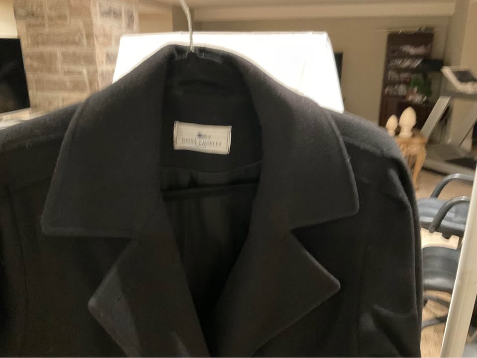 Vintage Diana Charles Wool Coat - Size 14 - photo 2