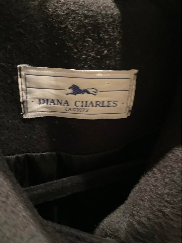 Vintage Diana Charles Wool Coat - Size 14 - photo 4