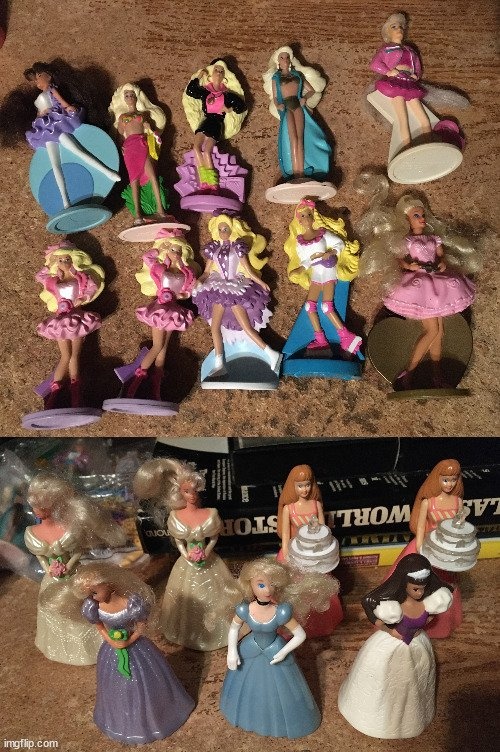 Barbie Toy Lot: Figures, Pins, Hallmark Items, McDonald's - photo 2