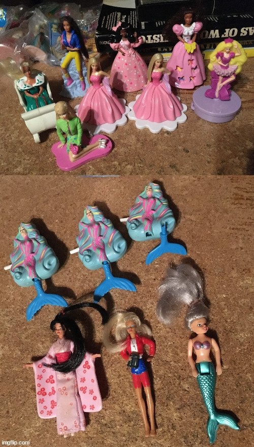 Barbie Toy Lot: Figures, Pins, Hallmark Items, McDonald's - photo 3
