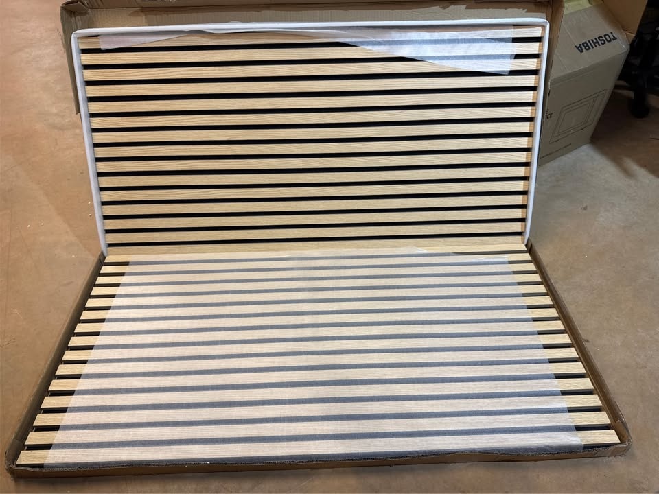 Art3d 2 Wood Slat Acoustic Panels for Wall - photo 5