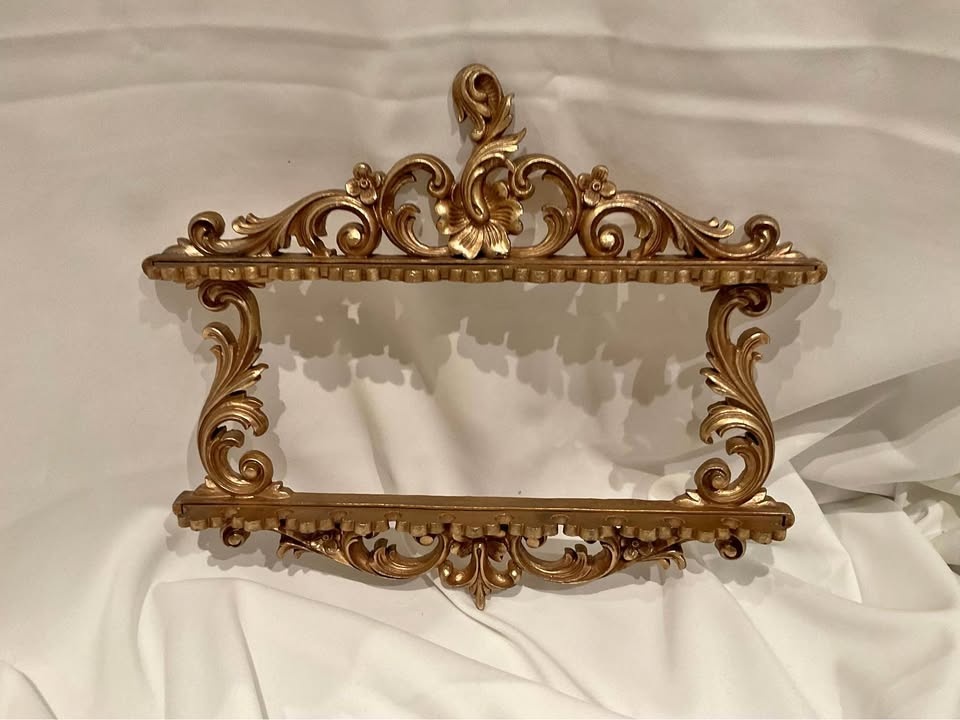 Vintage Hollywood Regency Spoon Holder / Necklace Holder