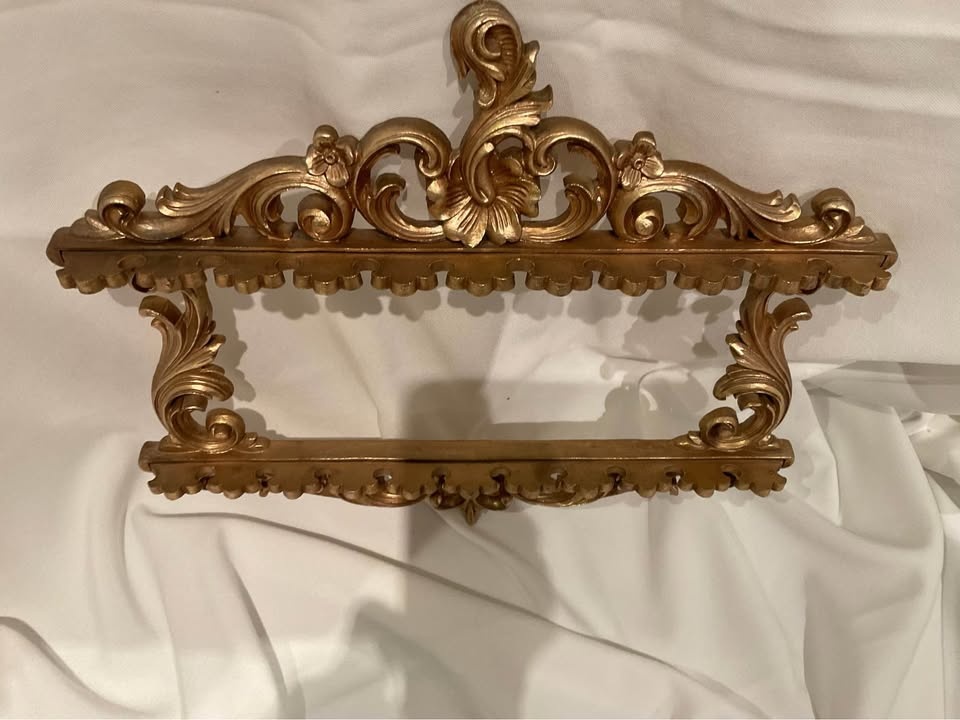 Vintage Hollywood Regency Spoon Holder / Necklace Holder - photo 2