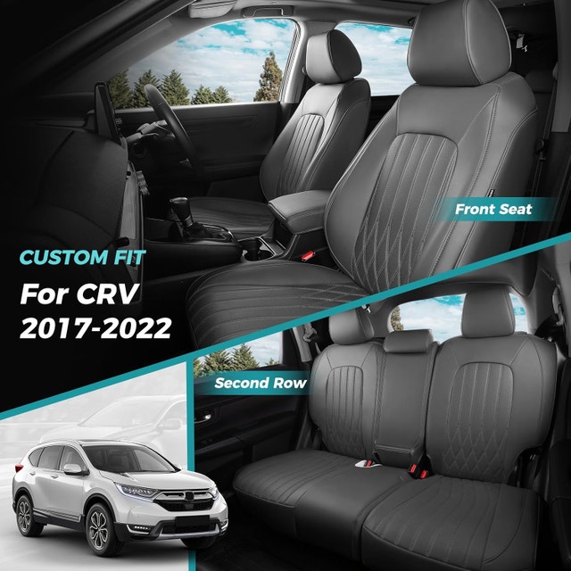 Honda CR-V Car Seat Covers (2017–2022) – Grey - photo 2