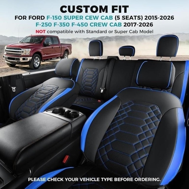 F150 SEAT COVERS FULL SET