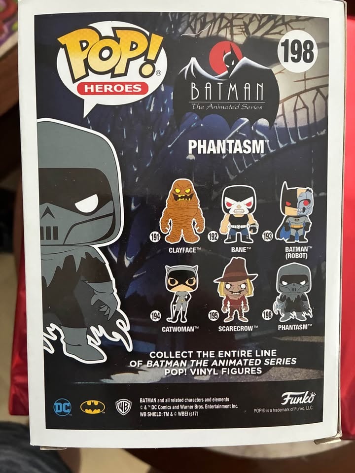 Funko Pop! Heroes: Batman The Animated Series Phantasm Vinyl Fig - photo 2