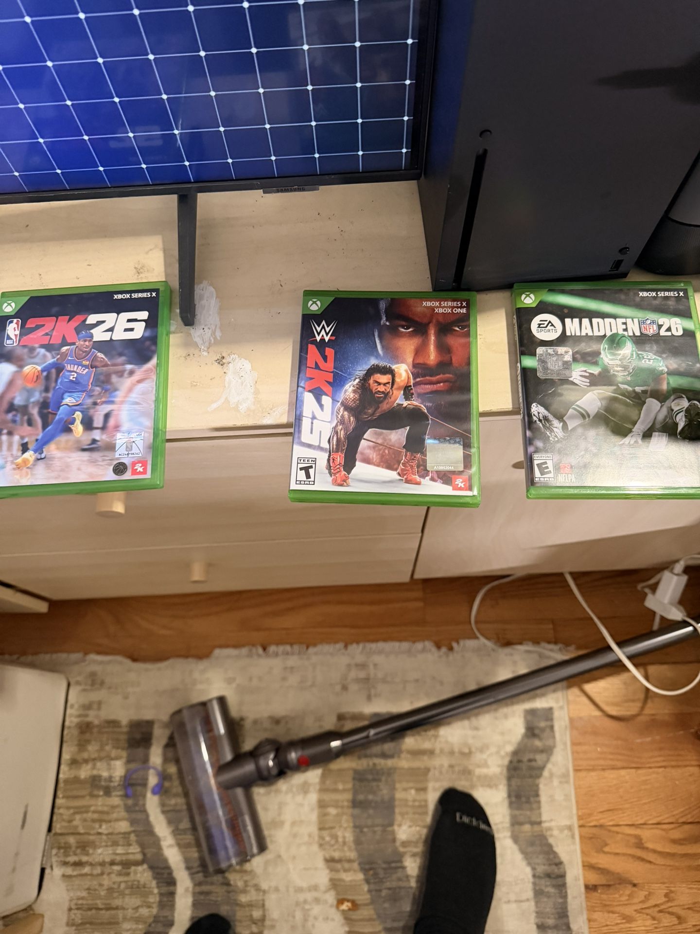 Microsoft Xbox Series X W/ Madden 26, NBA 2K26, & WWE 2K26 - photo 3
