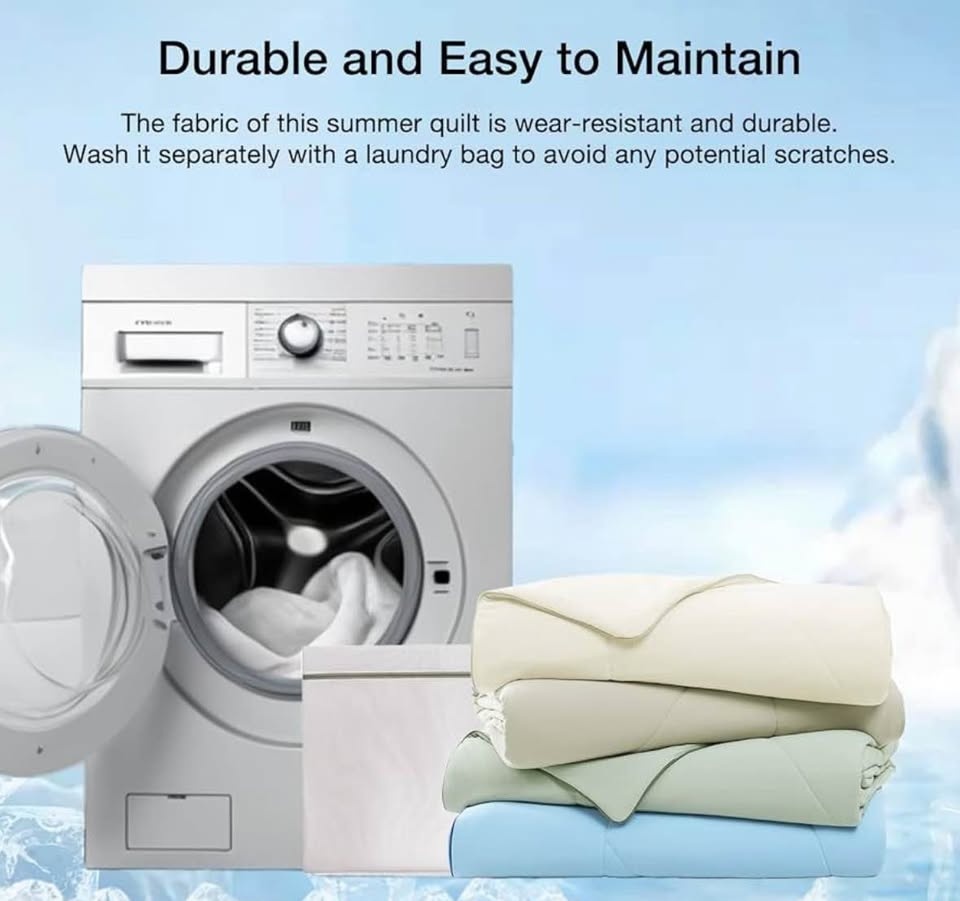 Monbix Cooling Comforter King Size - 3 Pieces - photo 5