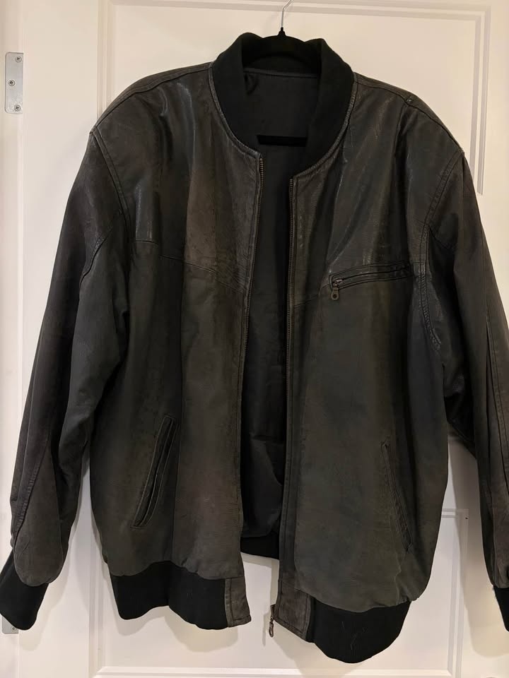 Vintage Genuine Leather Jacket - photo 2