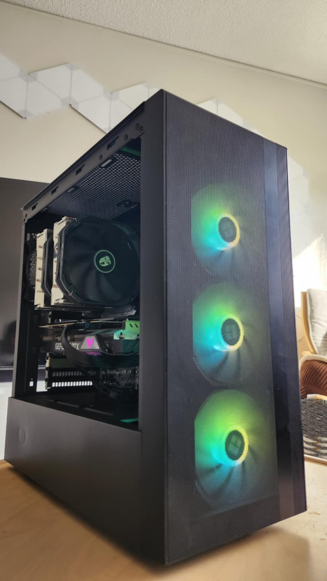 Black Gaming PC | i5 11400 TUF RTX 3060 16GB ram