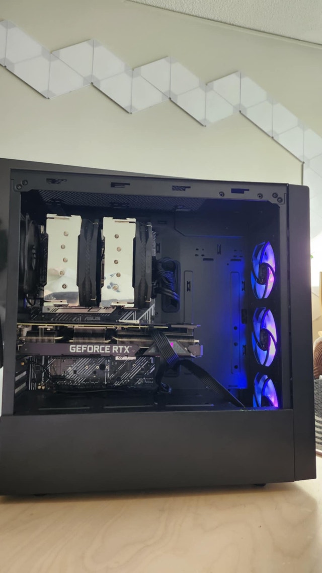 Black Gaming PC | i5 11400 TUF RTX 3060 16GB ram - photo 3