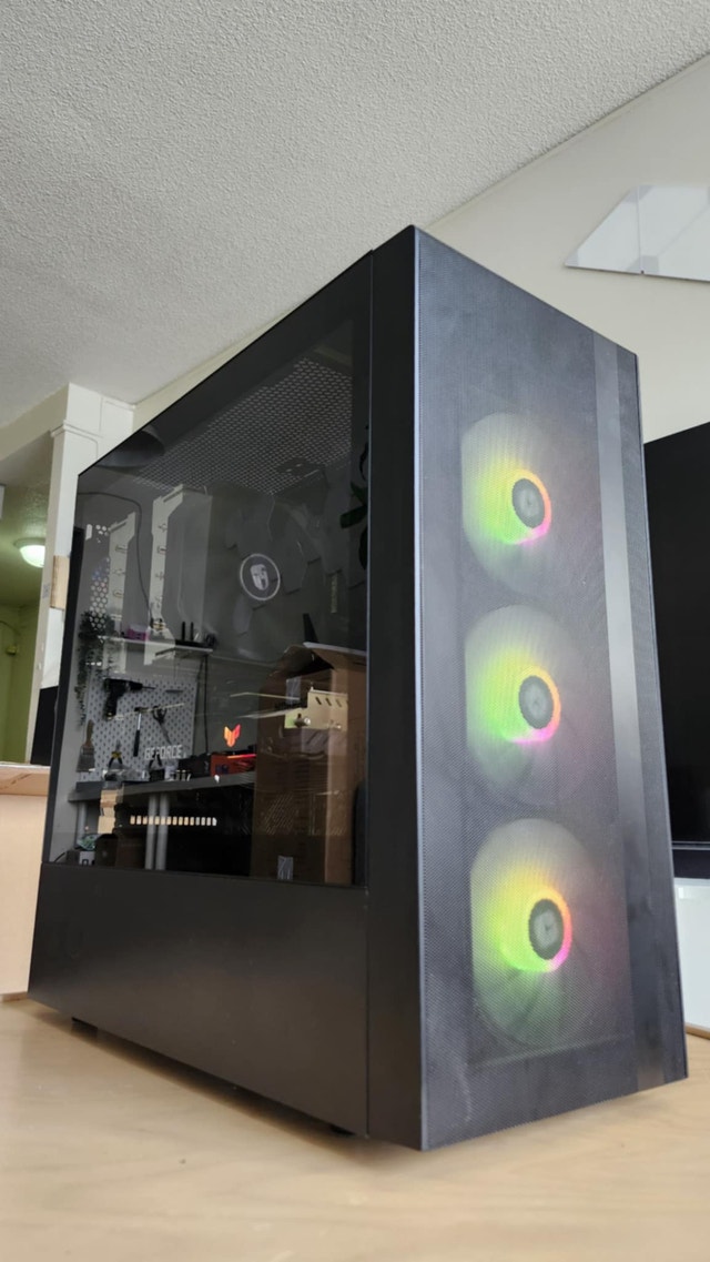 Black Gaming PC | i5 11400 TUF RTX 3060 16GB ram - photo 5
