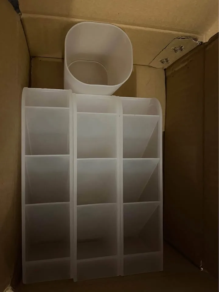 3-pack Vertical Pen Makeup Brush Holder Desk Organizer image indicator(2)