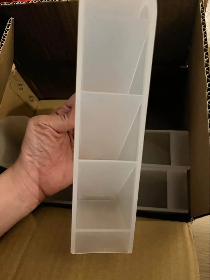 3-pack Vertical Pen Makeup Brush Holder Desk Organizer image indicator(5)