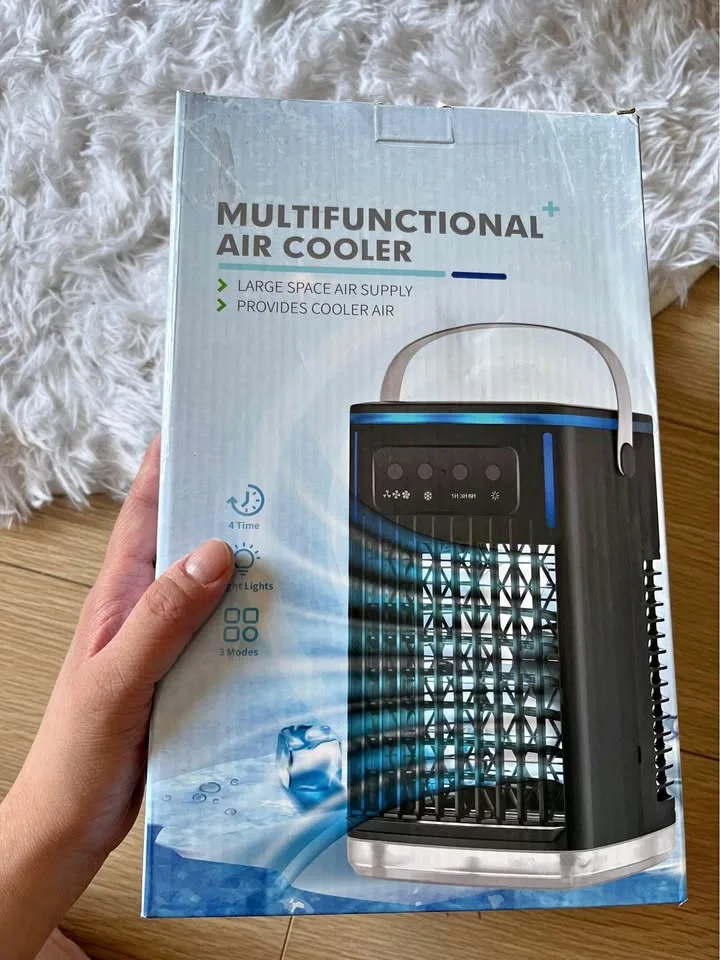 Small portable multifunctional air cooler thumbnail
