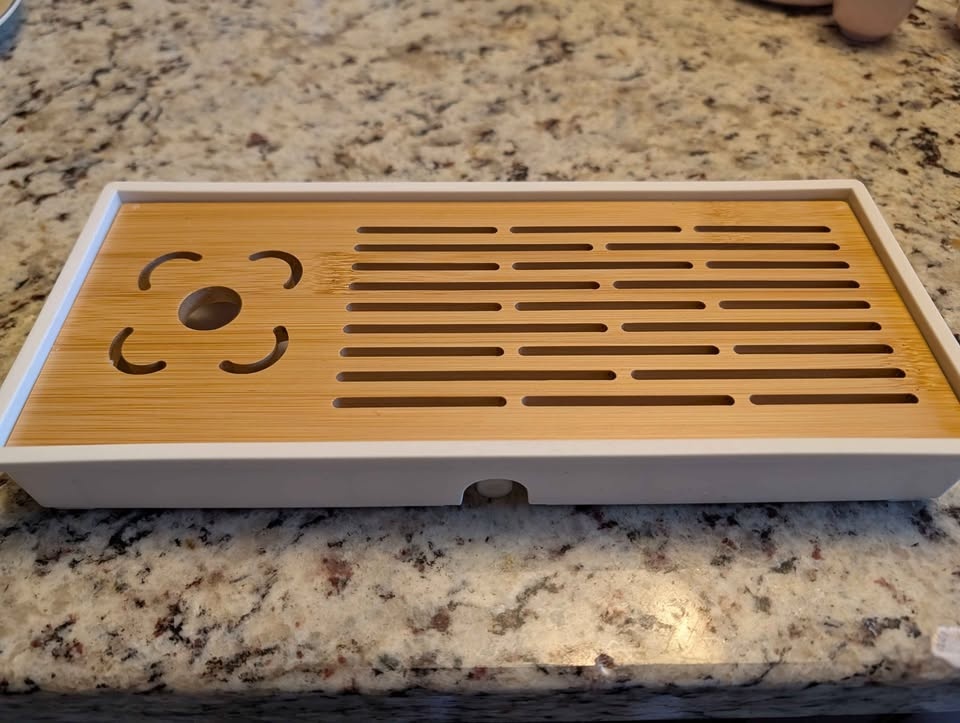 Wooden tea tray - photo 3