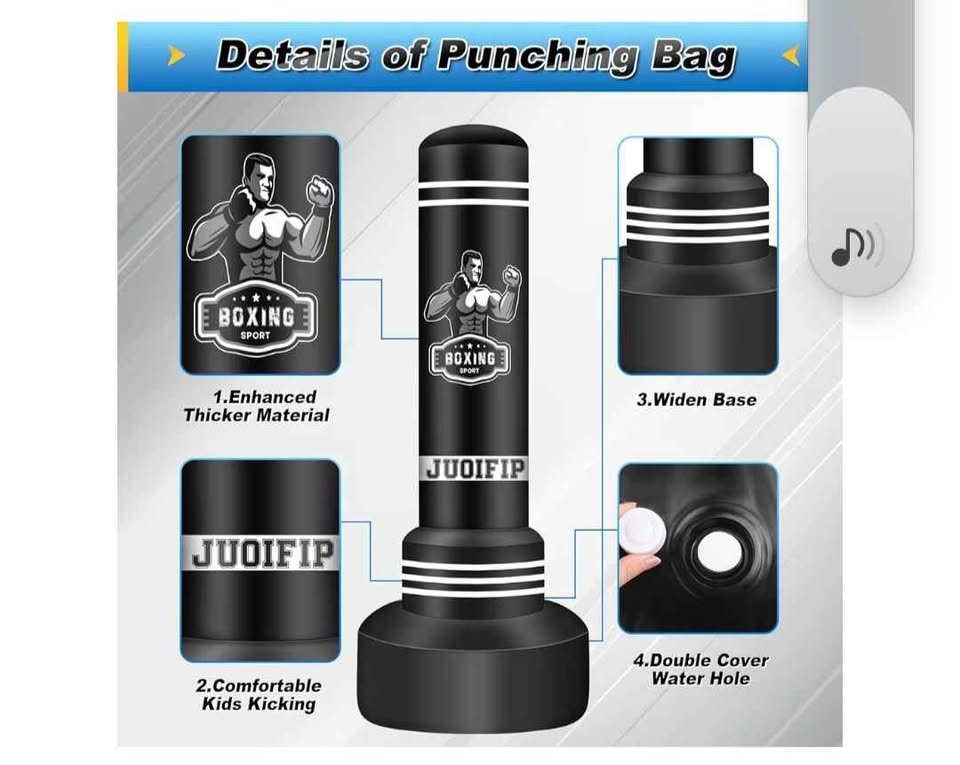 JUOIFIP 70" Freestanding Punching Bag - photo 3