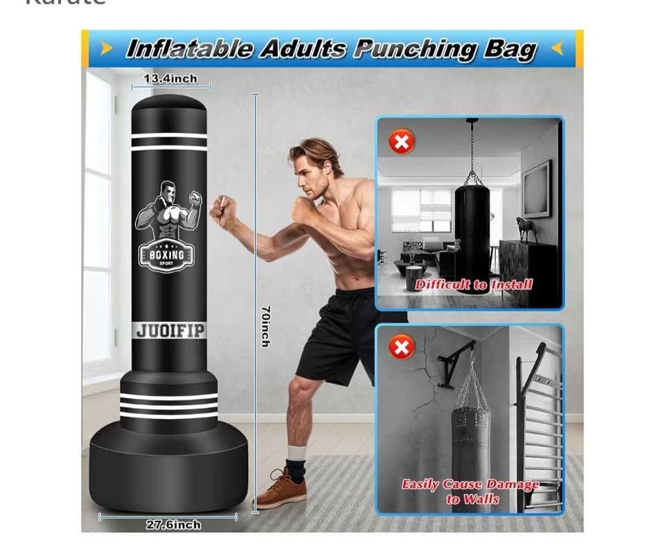 JUOIFIP 70" Freestanding Punching Bag - photo 5