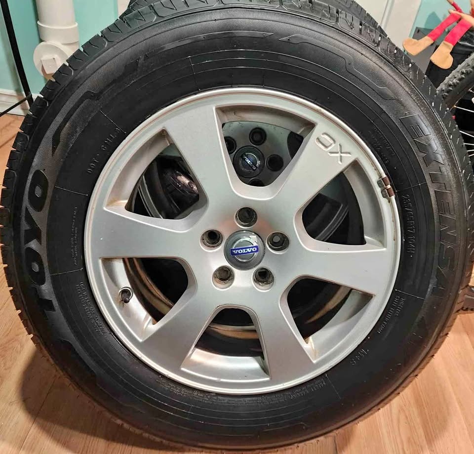 Volvo XC Rims 5x108 & All-Season Tires 235/65R17 - Like New! $75