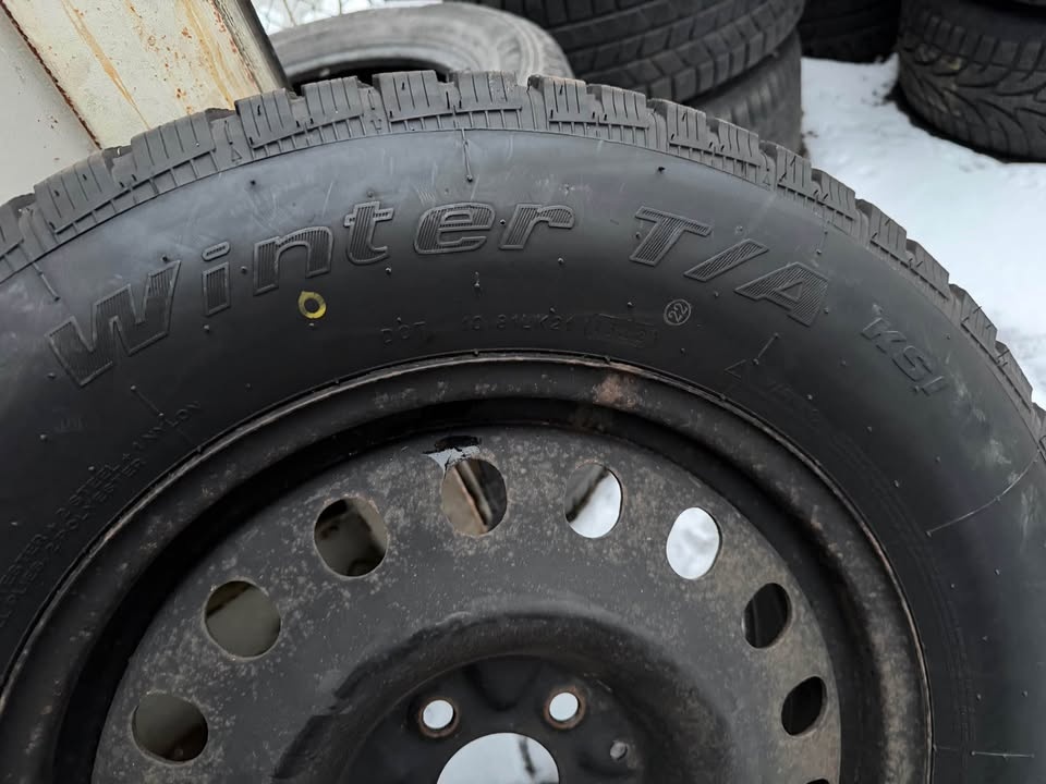 WINTER TIRES & RIMS - 17” - BARELY USED - photo 4