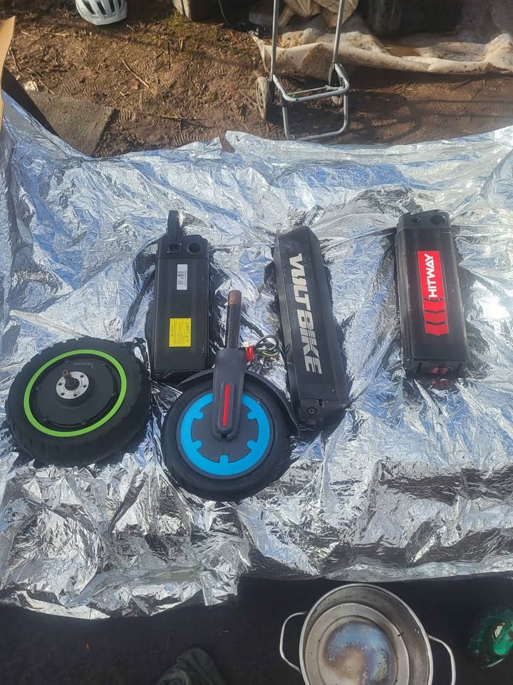 Ebike Batteries and E-scooter Wheels