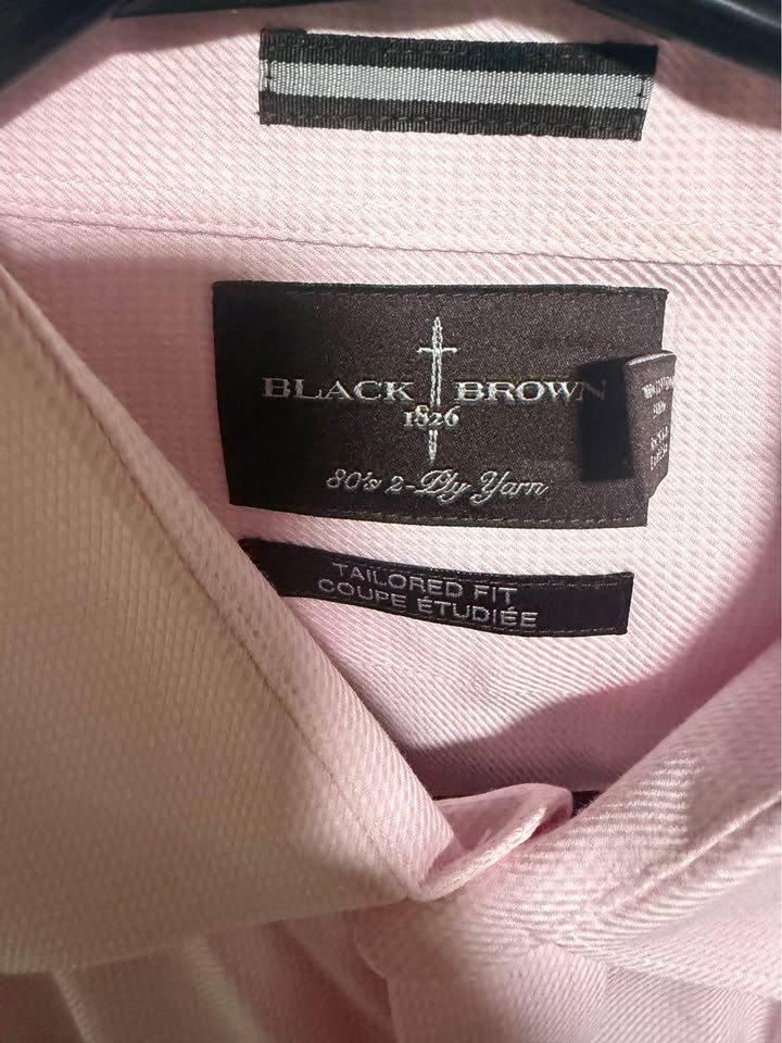 Pink Dress Shirt - Size 16, Neck 32/33 - photo 2