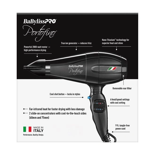 BaBylissPRO Portofino Hair Dryer – NEW | Professional Grade | Lo - photo 2