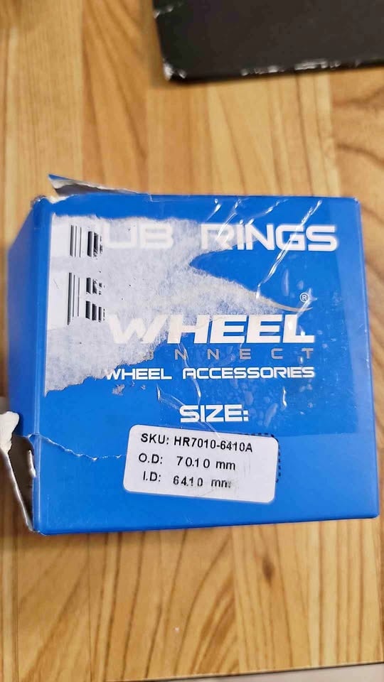 Alloy Hub Centric Ring Set 70.1 to 64.1