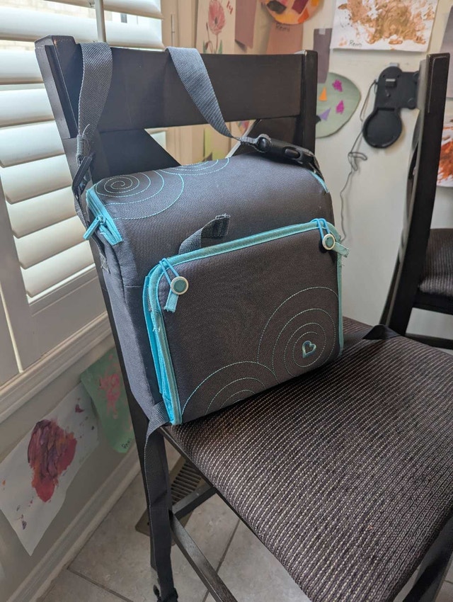 Travel booster seat for infant/toddler