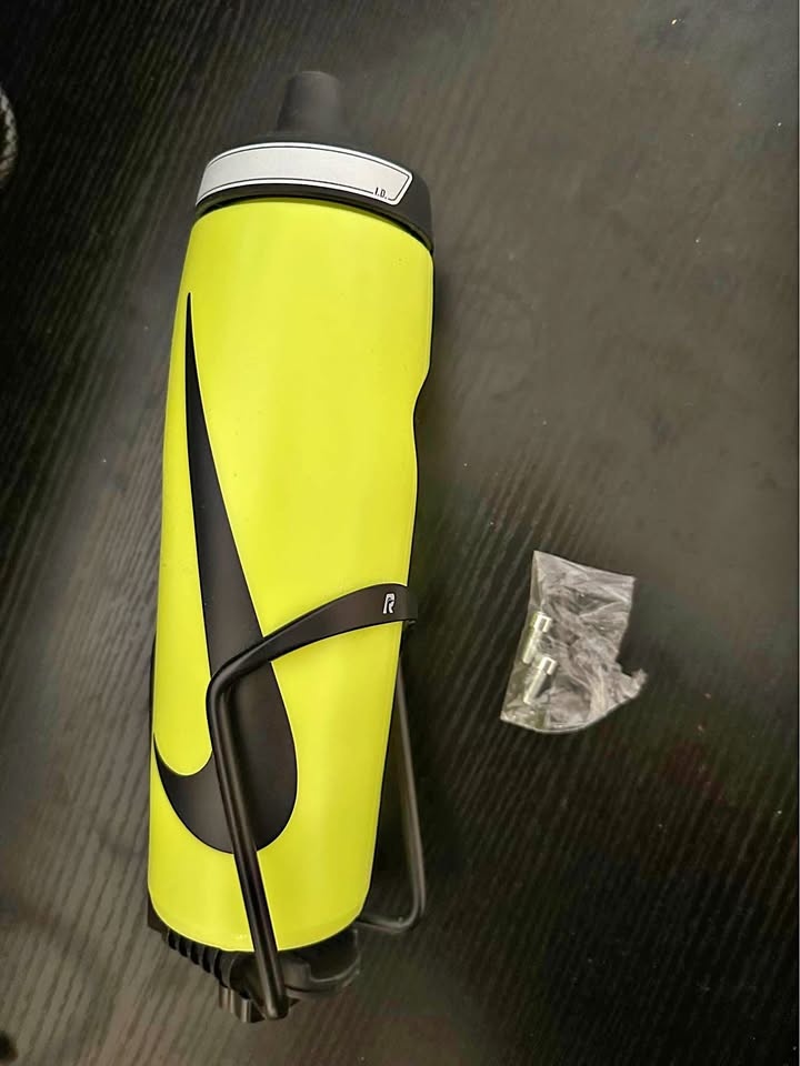 Brand New Bicycle Bottle Holder – Neon Green / Black