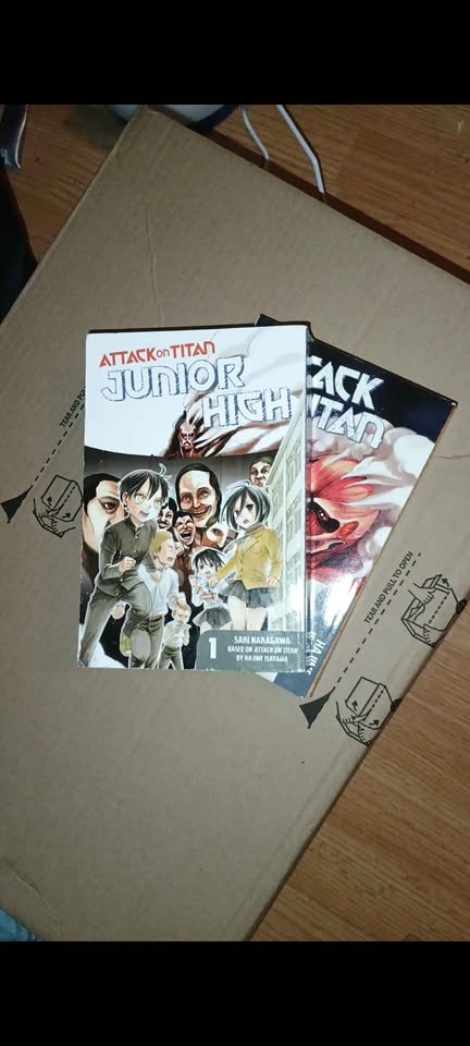 Attack on Titan Novels 1-2 & Junior High Vol 1 - photo 2