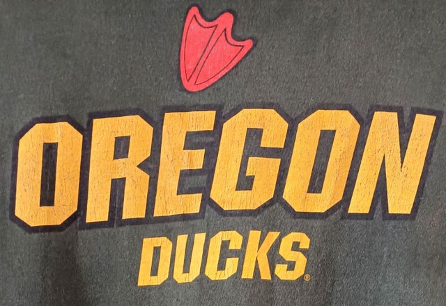Oregon Ducks T-Shirt Mens XL Dark Green - photo 3