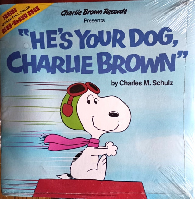 He's Your Dog, Charlie Brown LP - SEALED! 1978