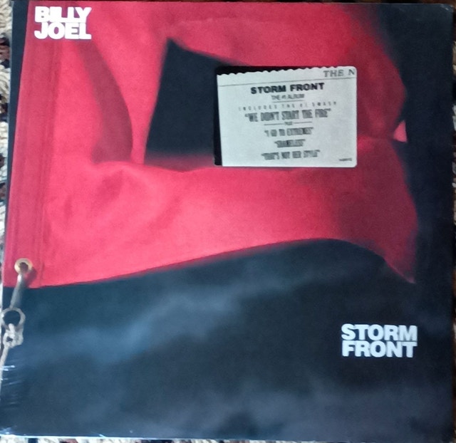 Billy Joel: Storm Front SEALED! LP - US Carrollton pressing 1989