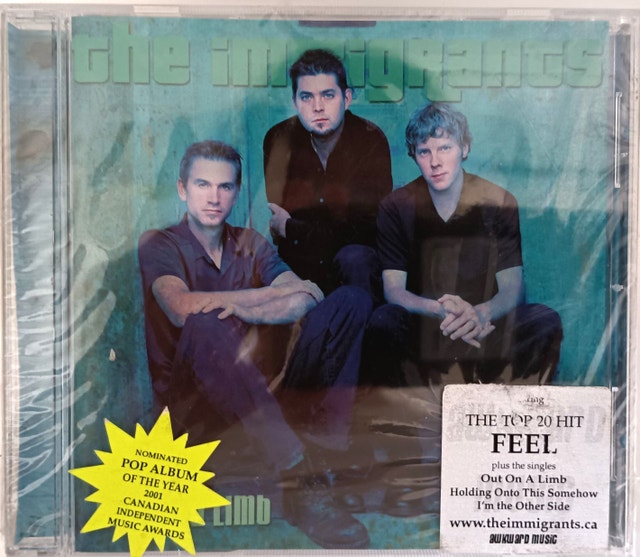 The Immigrants - Out On A Limb CD (2000) SEALED! Canadian