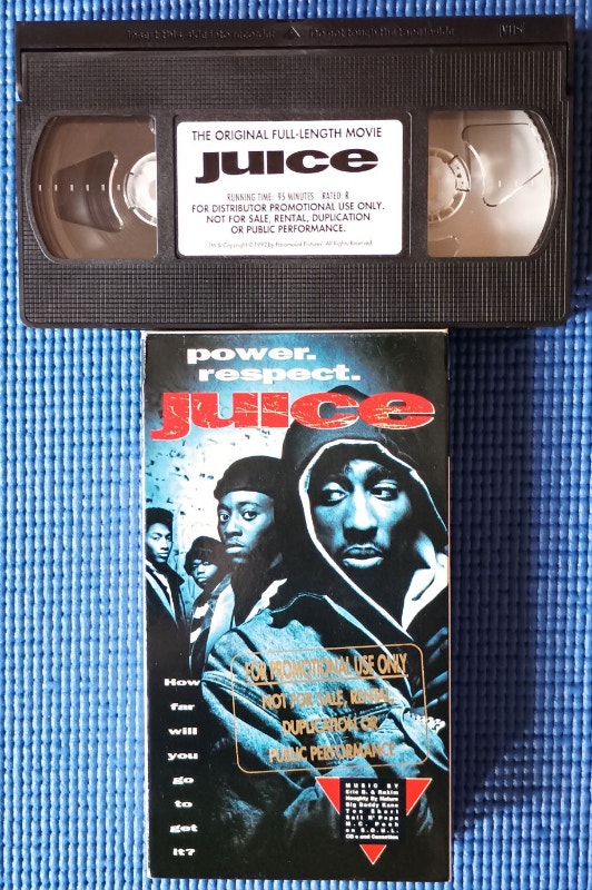 Juice VHS - 1992 Promo Copy - Tupac Shakur VG+ Tested! - photo 4